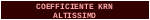 COEFFICIENTE KRN ALTISSIMO